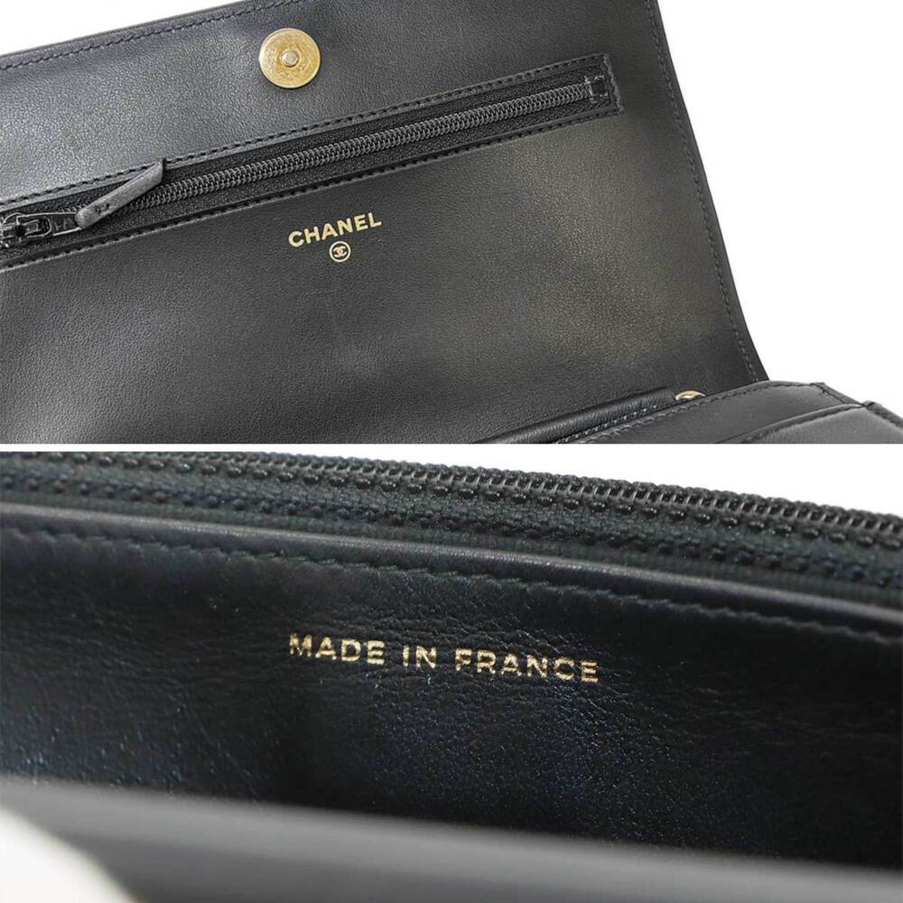 CHANEL Black Caviar Leather Wallet - Picture 10 of 10